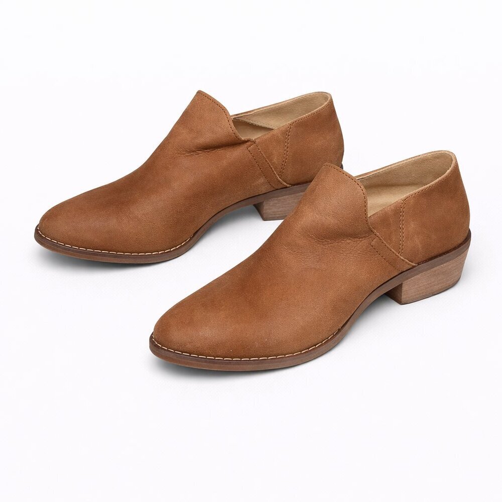 LUCKY BRAND Fausst Leather Ankle Booties Size 10M